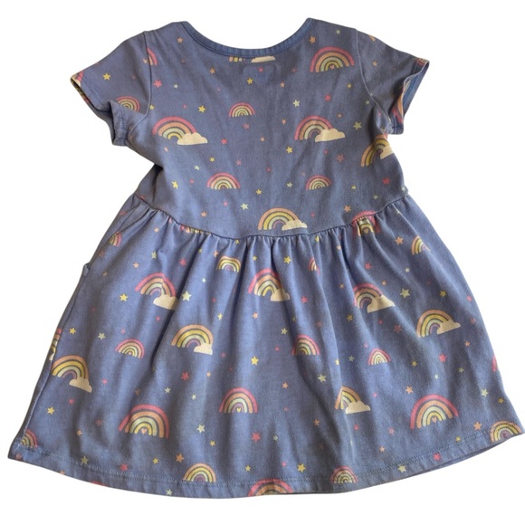 3 for $30 Toddler 3T summer short sleeve dress’s two blue one orange - Picture 8 of 11